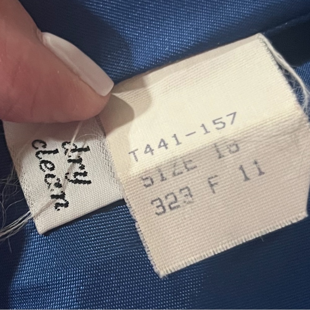 Vintage Pendleton Royal Blue Blazer - 100% wool - Picture 2 of 5